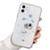 Nititop Compatible with iPhone 11 Case Clear Cute with Astronaut Outer Space Planet Star Creative Pattern,Soft TPU Shockproof Slim for iPhone 11-Embrace