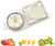 Egg Cutter,Egg Slicers,Strawberry Slicer, Sausage Slicer? Slice Hard Boiled Eggs Quickly and Effectively,2 in 1 Stainless Steel Egg Slicer Cutter for Strawberries,Kiwis, Sausage