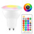UNISOPH 8W LED Bulb GU10 RGB LED Light Bulb, 16 Colors with IR Remote Controller, Mood Light Flood Light Bulb