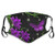 Doomfist Violet Butterfly Reusable Dust Washable Filter and Reusable Mouth Windproof Warm Cotton Face