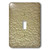 3dRose LLC lsp_22140_1 Bumpy Beige Single Toggle Switch