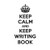 PressFans - Keep Calm and Keep Writing Book Car Laptop Wall Sticker