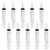 Plastic Syringe 10Pack 20ml for Scientific Labs Dispensing Multiple Uses Measuring Syringe Tools