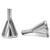 QWORK 2Pcs Deburring External Chamfer Tool, Deburring Tool High Speed Steel Burr Removal Bit, Quickly Repairs Tools for Damaged Metal Drill Bit External Chamfer, Chamfering Tool