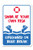 Monifith Pool Rules Signs Swim at Your Own Risk Life Guard on Beer Break Swimming Pool Metal Sign 8X12Inch
