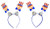 Patriotic Uncle Sam Headband Bopper Accessories, Pack of 2