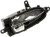 Dorman 81561 Interior Door Handle for Select Nissan Models, Black and Chrome