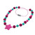 Chew Necklace for Girls, Silicone Chewable Beads Necklace for Sensory Kids, Chewy Toddler Necklace for Teething, Autism, Biting, ADHD and Nursing Mom Chew Necklace for Girls, Silicone Chewable Beads Necklace for Sensory Kids, Chewy Toddler Necklace for Teething, Autism, Biting, ADHD and Nursing Mom