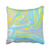 Emvency Decorative Throw Pillow Covers Cases Ink Marbling Ebru Creative with Abstract Waves Writing Endpapers in Bookbinding and Stationery 20X20 Inches Pillowcases Case Cover Cushion Two Sided