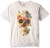 The Mountain Unisex-Adult's Garden Skull  Grey  XL