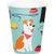 Creative Converting Dog Party Cup  9oz  Multicolor
