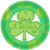 Amscan Happy Shamrocks Dessert Plates  8ct