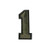 Tactical Numbers Patches - Olive - One