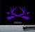 JS Artworks Antler Arrows Vinyl Decal Sticker Deer Buck Hunting Hunt  Purple