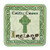 Celtic Collection Loose Coaster With Celtic Cross Design