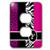 3dRose lsp_35634_6 Two Plug Outlet Cover with Elegant Hot Pink Y Monogram