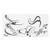 Fdit 2Pcs Distinctive Coffee Tea Cup Art Wall Decal Sticker Removable DIY Wall Sticker for Cafe Pub Kitchen Decoration