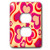 3dRose lsp_11224_6 Pink And Orange Hearts 2 Plug Outlet Cover