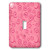 3dRose LLC lsp_11091_1 Pink Swirl Single Toggle Switch