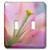 3dRose lsp_15439_2 Pink Lily Toggle Switch