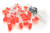 microtivity IL111 5mm Diffused Red LED w Resistors  Pack of 30