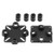 Damping Plate for Flight Control Jadpes Anti-Vibration Damping Plate Shock Absorbers for CC3D Naze32 Mini APMs Flight Controller Flight Control