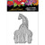 STAMPENDOUS Laurel Burch Rubber Stamp, Giraffes