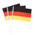 German Flag Germany Small Stick Mini Hand Held Flags Decorations 1 Dozen  12 pack