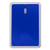 Optical USB Mouse  Cable in A Box  Rectangle Body  3 Button  Scroll Wheel with Third Button - Blue