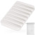 Anwenk Soap Dish Shower Waterfall Soap Tray Soap Saver Soap Holder Drainer Flexible Silicone for Shower Bathroom Kitchen Counter Top Keep Soap Bars Dry Clean Easy Cleaning-White 1Pack