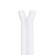 5" Nylon Coil Pant Skirt Dress Zipper White 5 inch Zip for Sewing Craft