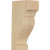 Ekena Millwork CORW02X06X03DRRW Wood Corbel 1 3/4"W x 6"D x 3"H Rubberwood