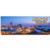 Memphis panoramic fridge magnet Tennessee travel souvenir