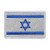 Israel Flag Tactical Patch Uniform Military Embroidered Applique  Blue