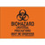 Brady 126657 Biohazard Sign  Legend"Biohazard Universal Precautions Must Be Observed"  10" Height  14" Width  Black on Orange