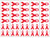 40 Red Ribbon Temporary Tattoos  HIV AIDS Awareness Tattoo