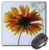 3dRose LLC 8 x 8 x 0.25 Inches Orange and Yellow Sunflower Mouse Pad  mp_15261_1