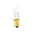 Bulbrite Incandescent T4 Candelabra Screw Base  E12  Light Bulb  15 Watt  Clear