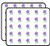 Purple Hydrangea Sticker for Scrapbooking  Calendars  Arts  Kids DIY Crafts  Album  Bullet Journals 50 Pack