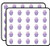 Hamsa Hand Purple Color Beautiful Khamsa Sticker for Scrapbooking  Calendars  Arts  Kids DIY Crafts  Album  Bullet Journals 50 Pack