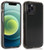 AslabCrew iPhone 12 Mini Case Carbon Fiber Pattern Case Thin Anti-Scratch Slim Shockproof Bumper Soft TPU Plus PC Protective Cover Phone Case for Apple iPhone 12 Mini 5.4 Inch  Black