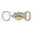 Bottle Opener Key Chain - Las Vegas Souvenir Stainless Steel 'Welcome To Fabulous Las Vegas Nevada"