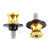 Swing Arm Spool  2PCS 6 8 10mm Premium Motorcycle CNC Rear Stand Swing Arm Spool Sliders Stand Swingarm Bobbins  8mm-Gold