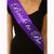 TXIN Purple Bachelorette Sash for Hen Party Bridal Shower-Bachelorette Sash  Wedding Party Favors Accessories Decorations  Bride to be