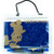 Disney Mickey Mouse Gold Blue Autograph Book with Retractable Pen