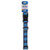 Petmate Stripe Adjustable Collar  Blue  1" x 16-26"
