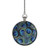Gotham Decor Blue Peacock Plumes Fan Light Pull Pendant with Chain