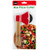 bulk buys Kitchen Essentials Axe Pizza Cutter  8.25"  Brown Red Silver