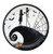 Amscan PLT 9" RD NIGHTMARE BEFORE XMAS