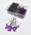 Purple Diamante Corsage 2" Pins 100pcs box